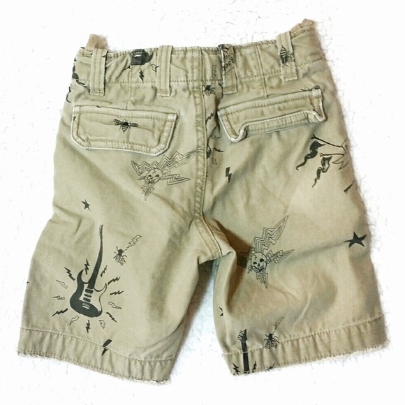 GAP Rockstar Khaki Shorts Rockers Stand Together 3 - Picture 3 of 13